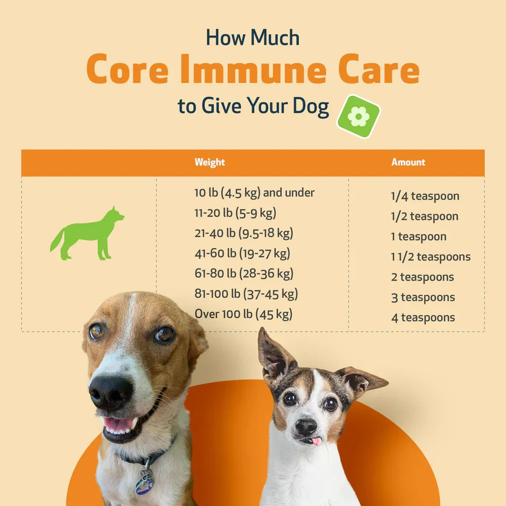 CORE IMMUNE CARE Daily Antioxidant and Nutritional Supplement for Dogs and Cats (3.7 oz) - Dog & Cat Supplements &