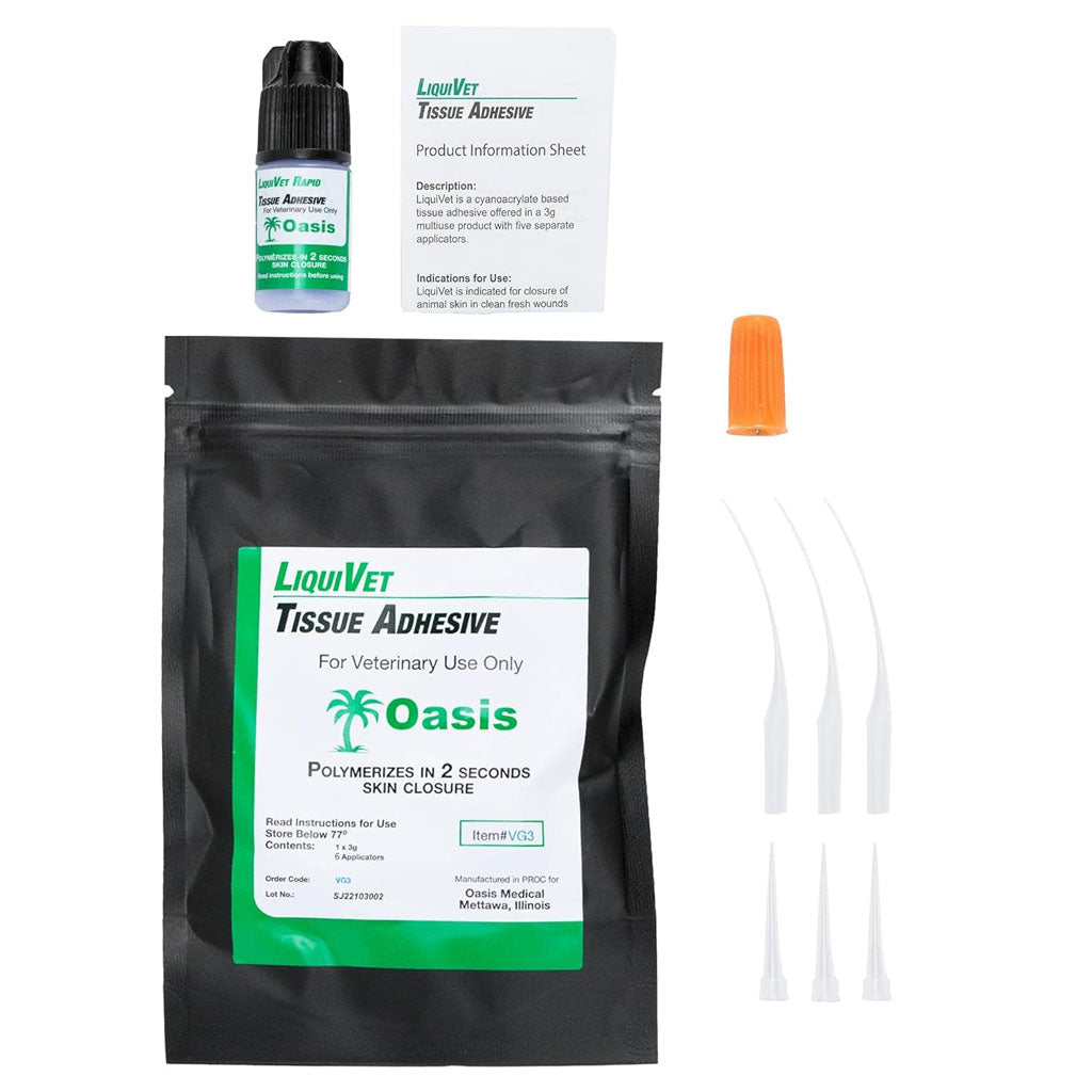 LiquiVet Rapid Tissue Adhesive