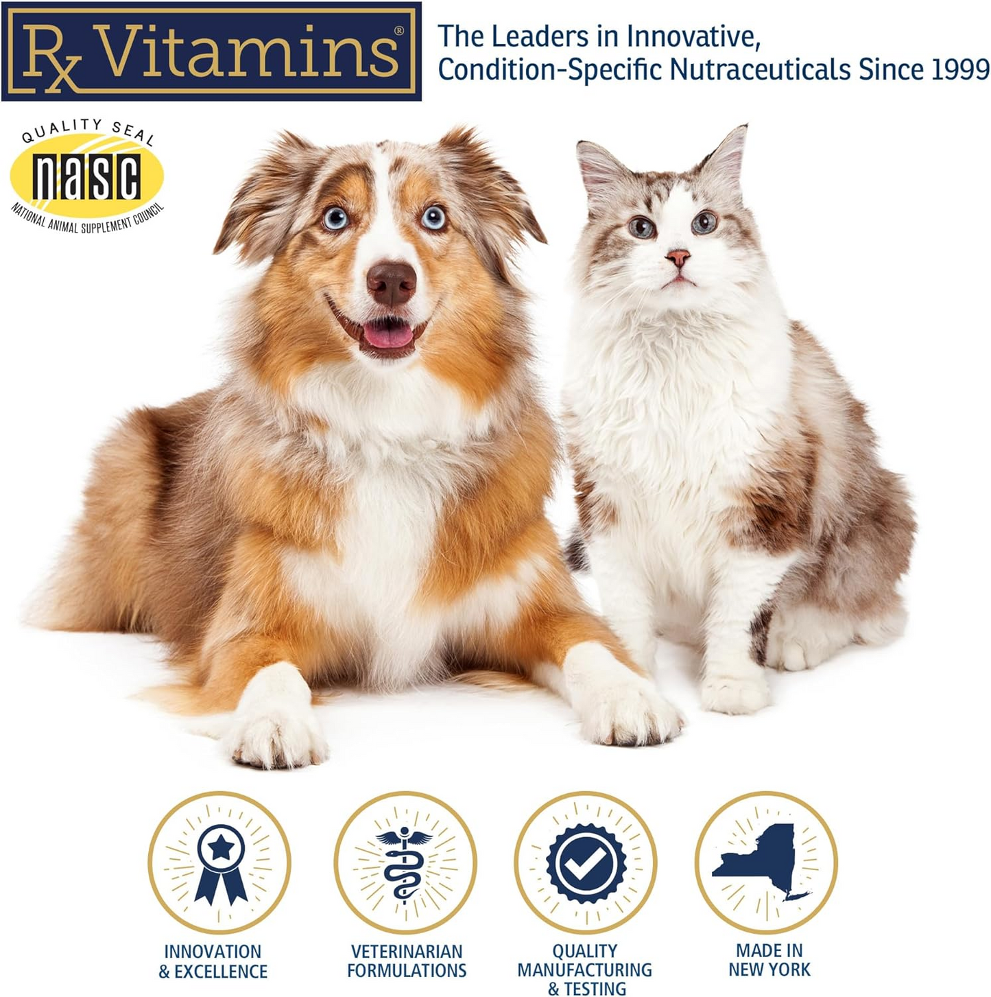 Rx Vitamins NutriFlex Joint Supplement for Dogs & Cats (90 chewtabs) - Dog & Cat Supplements & Vitamins 7