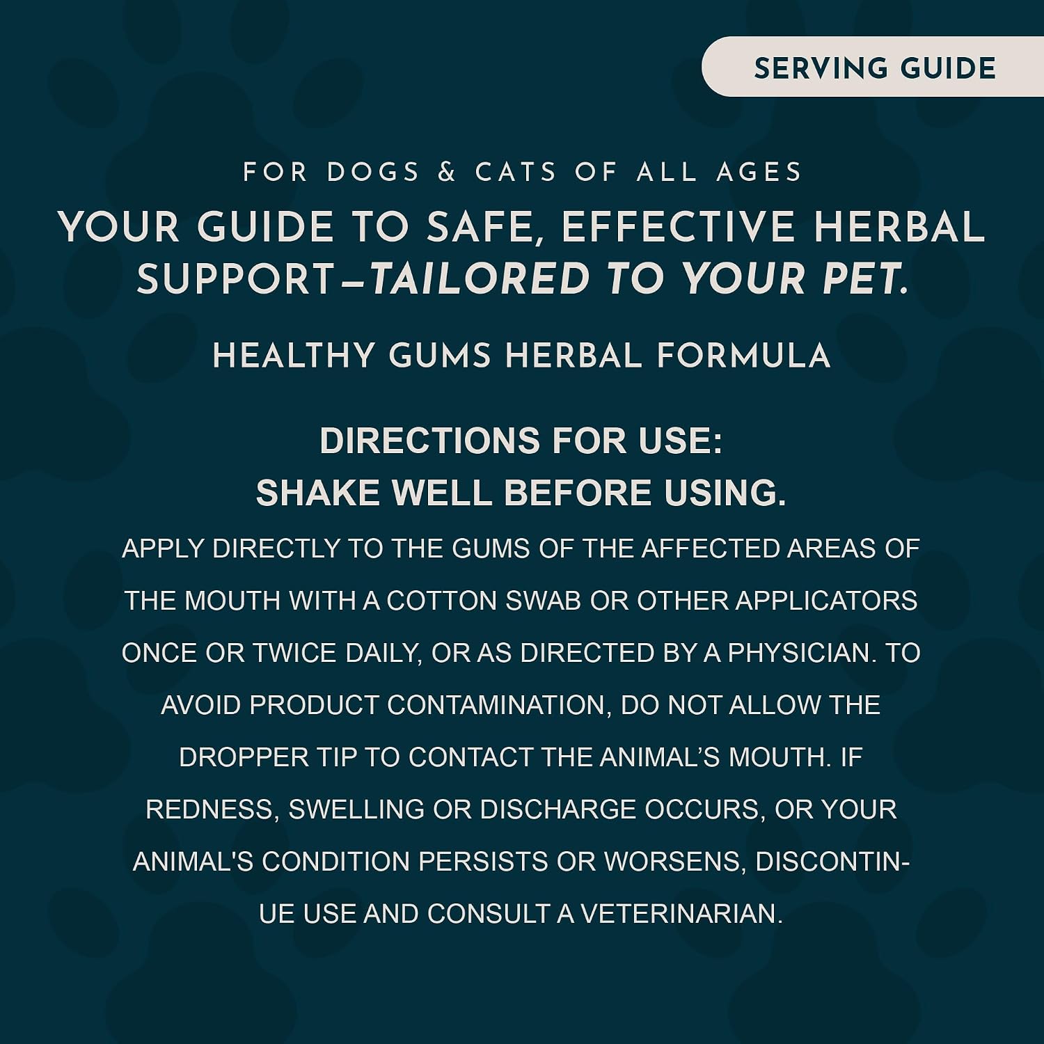 Animal Essentials Herbal Formula Healthy Gums for Dogs & Cats 1-oz - Dog Supplements & Vitamins 5