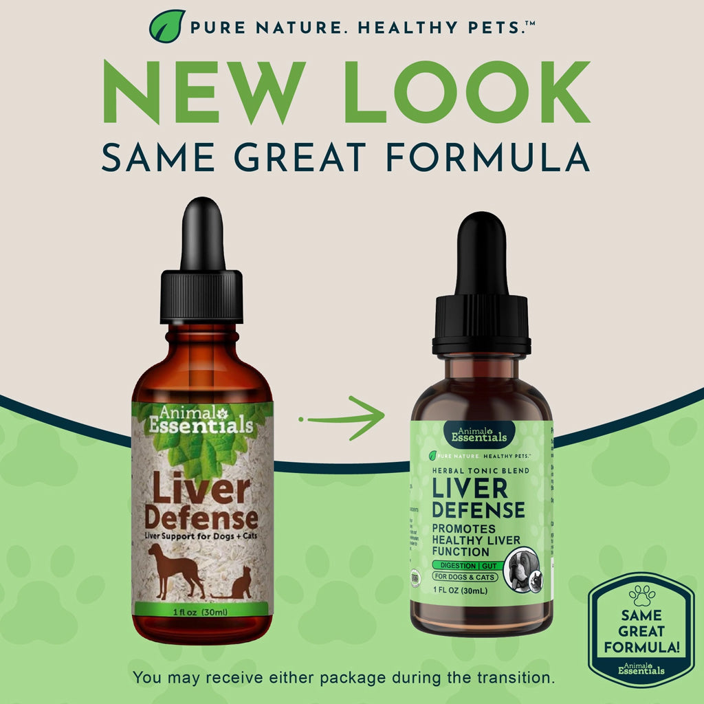 Animal Essentials Herbal Tonic Blend Liver Defense for Dogs & Cats - Dog Supplements & Vitamins 3