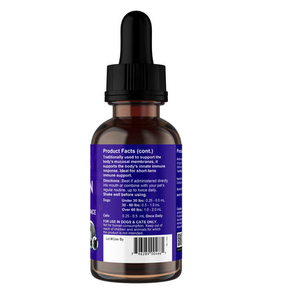 Animal Essentials Herbal Tonic Oregon Grape Promotes Resistance to Pathogens for Dogs & Cats - Dog Supplements &