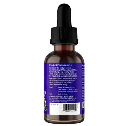 Animal Essentials Herbal Tonic Resist & Renew Boosts Immunity & Toxin Elimination for Dogs & Cats - Dog Supplements &