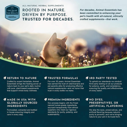Animal Essentials Seasonal Allergy Powder for Dogs & Cats 2.5-oz - Dog Supplements & Vitamins 8