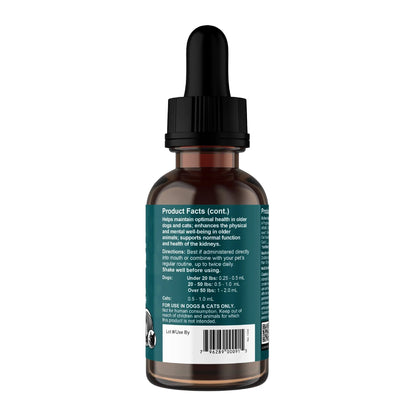 Animal Essentials Senior Support Herbal Tonic to Maintain Optimal Health for Dogs & Cats - Pet Vitamins & Supplements 3