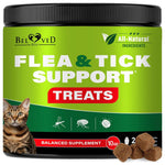 Beloved Pets Flea & Tick Prevention Support Salmon Flavor Treats for Cats 10-oz - Cat Oral Flea & Tick Treatments 1