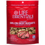 Cat-Man-Doo Life Essentials Freeze-Dried Sirloin Beef Nuggets Treats For Cats & Dogs
