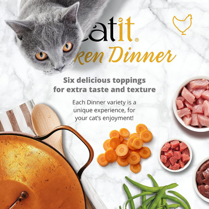 Catit Chicken Dinner with Tuna & Kale Wet Cat Food (2.8 oz) - Cat Food 5