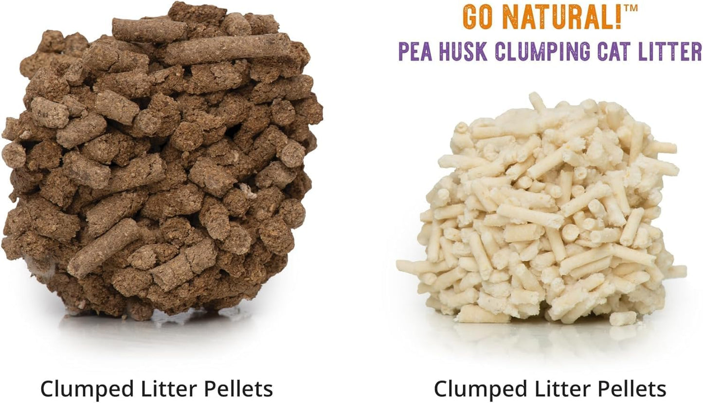Catit Go Natural! Pea Husk Clumping Cat Litter - Cat Litter & Waste Disposal 5