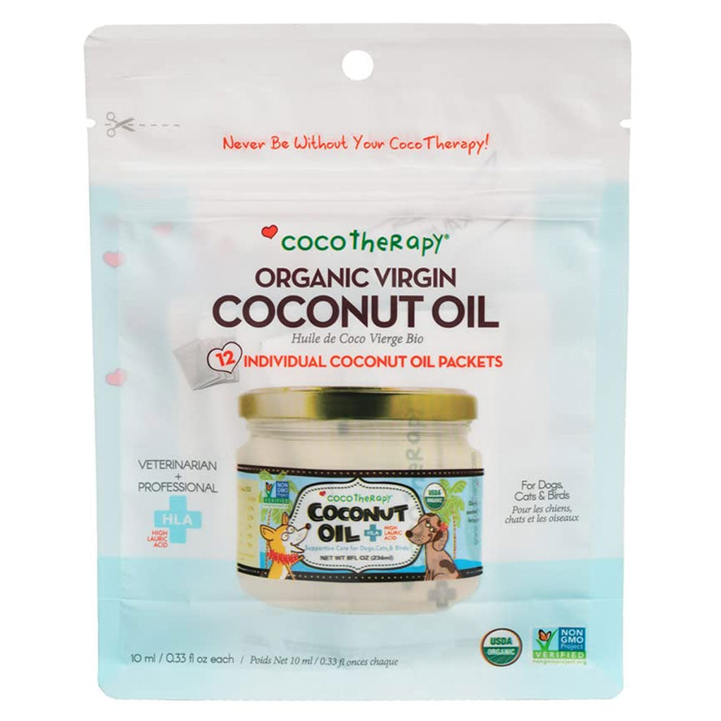 Cocotherapy Virgin Coconut Oil Supportive Care for Dogs Cats & Birds - Pet Vitamins & Supplements 10