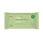 Cutania Skin Control Antiseptic & Drying Wipes for Dogs Cats Horses & Small Animals (24 wipes) - Pet Wipes 1
