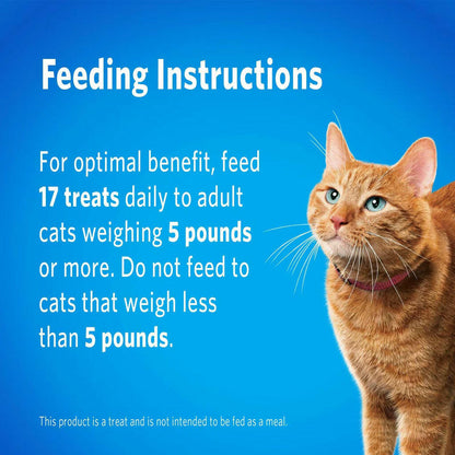 Feeding Instructions of Purina DentaLife Savory Salmon Crunchy Bites Dental Cat Treats