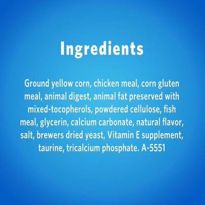 Ingredients of Purina DentaLife Chicken Crunchy Bites Dental Cat Treats