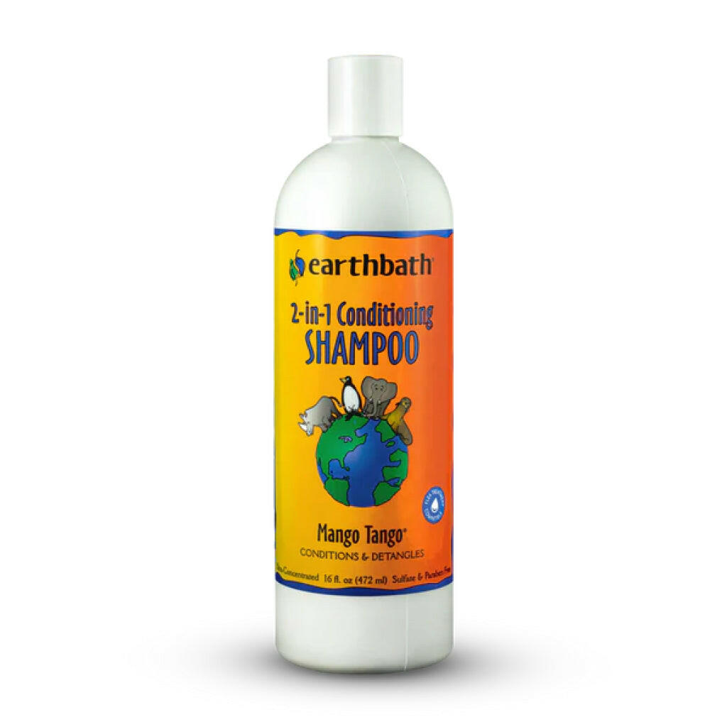 Earthbath Mango Tango Conditioning Shampoo For Dogs & Cats (16 oz)