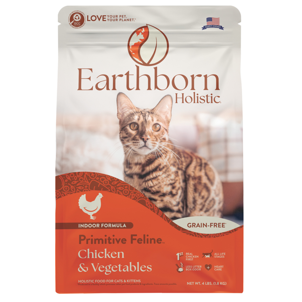 Earthborn Holistic Primitive Feline Grain-Free Dry Cat Food