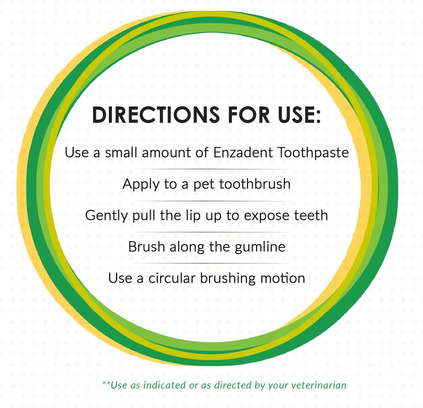 Enzadent Enzymatic Poultry-Flavored Toothbrush Kit for Dogs & Cats