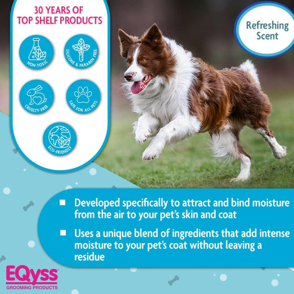 EQyss Grooming Products Premier Marigold Moisturizing Rehydrant Spray for Dogs & Cats (4 oz)