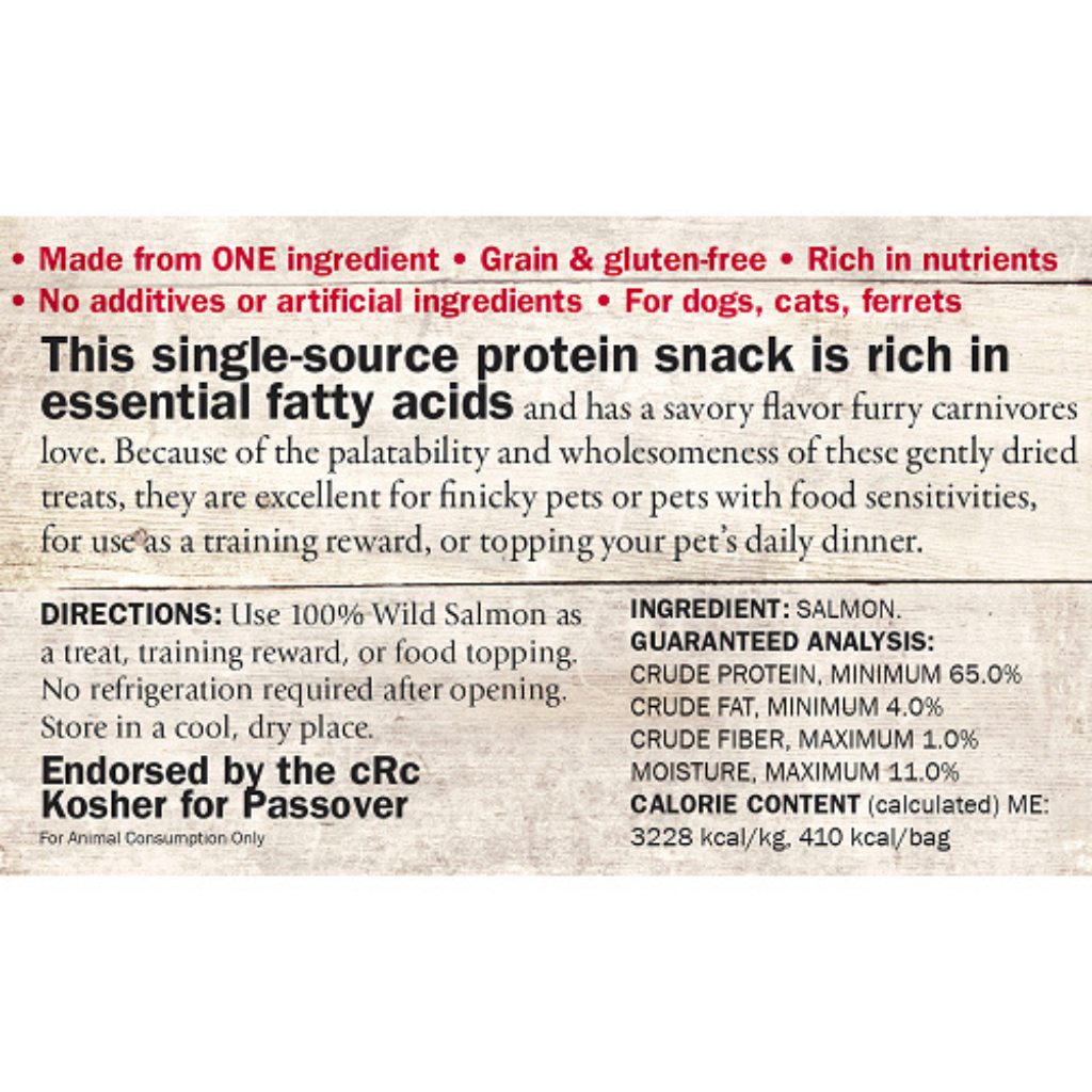 Evanger’s Freeze-Dried Wild Salmon Dog & Cat Treats (4.6 oz) - Dog Treats 3