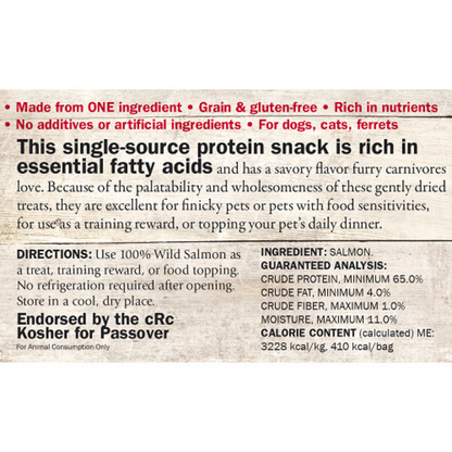 Evanger’s Freeze-Dried Wild Salmon Dog & Cat Treats (4.6 oz) - Dog Treats 3