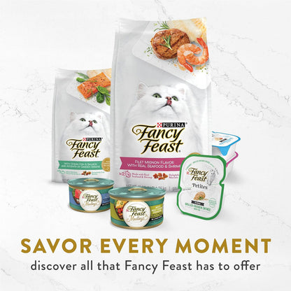 Fancy Feast Classic Broths with Tuna, Anchovies & Whitefish Supplemental Wet Cat Food Pouches