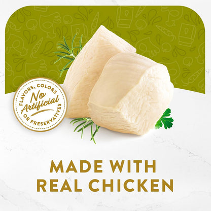 Fancy Feast Creamy Broths with Chicken & Vegetables Supplemental Wet Cat Food Pouches