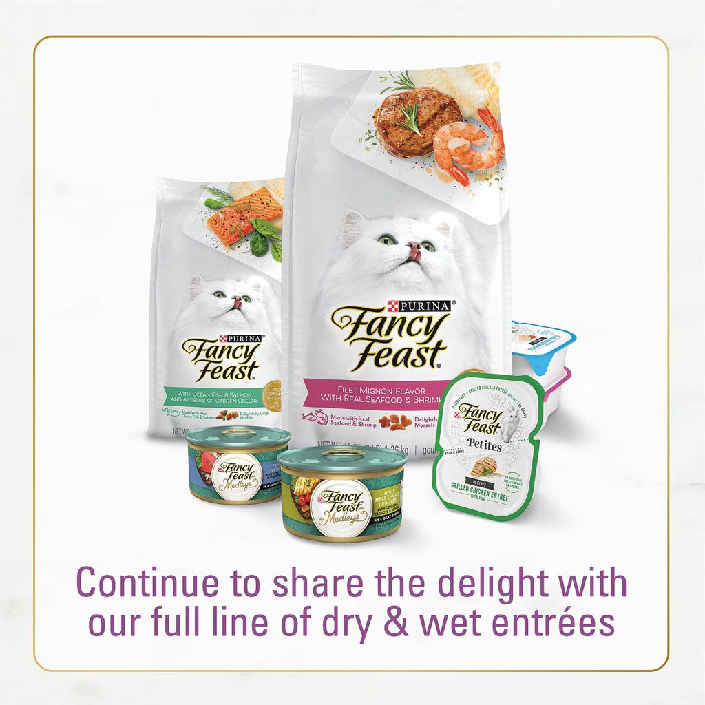 Fancy Feast with Savory Chicken & Turkey Dry Cat Food