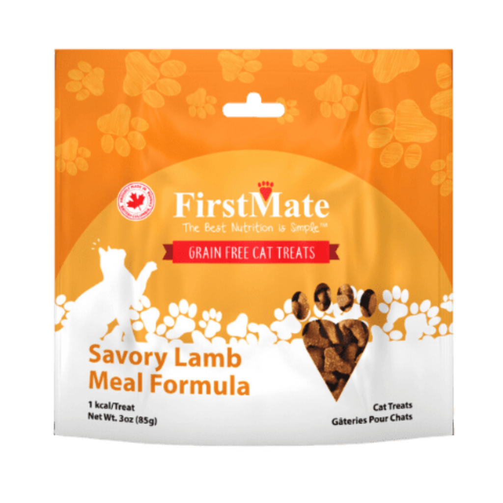 FirstMate Meal Formula Grain Free Cat Treats (3 oz) - Savory Lamb - Cat Treats 2