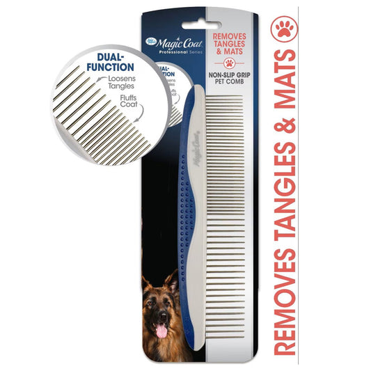 Four Paws Magic Coat Professional Series Non-Slip Grip Comb For Pets