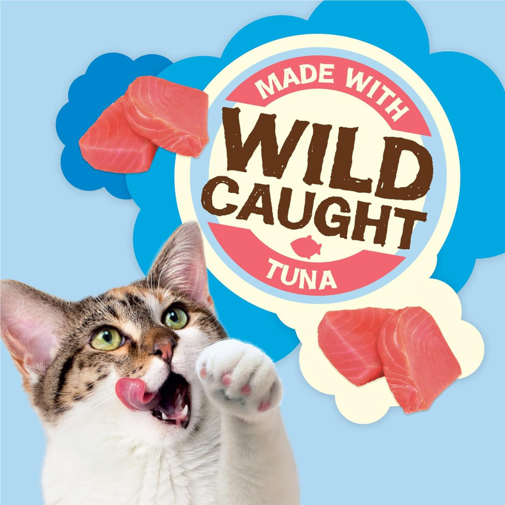 Friskies Party Mix Natural Yums Wild Caught Tuna Cat Treats (6 oz) - Cat Treats 2