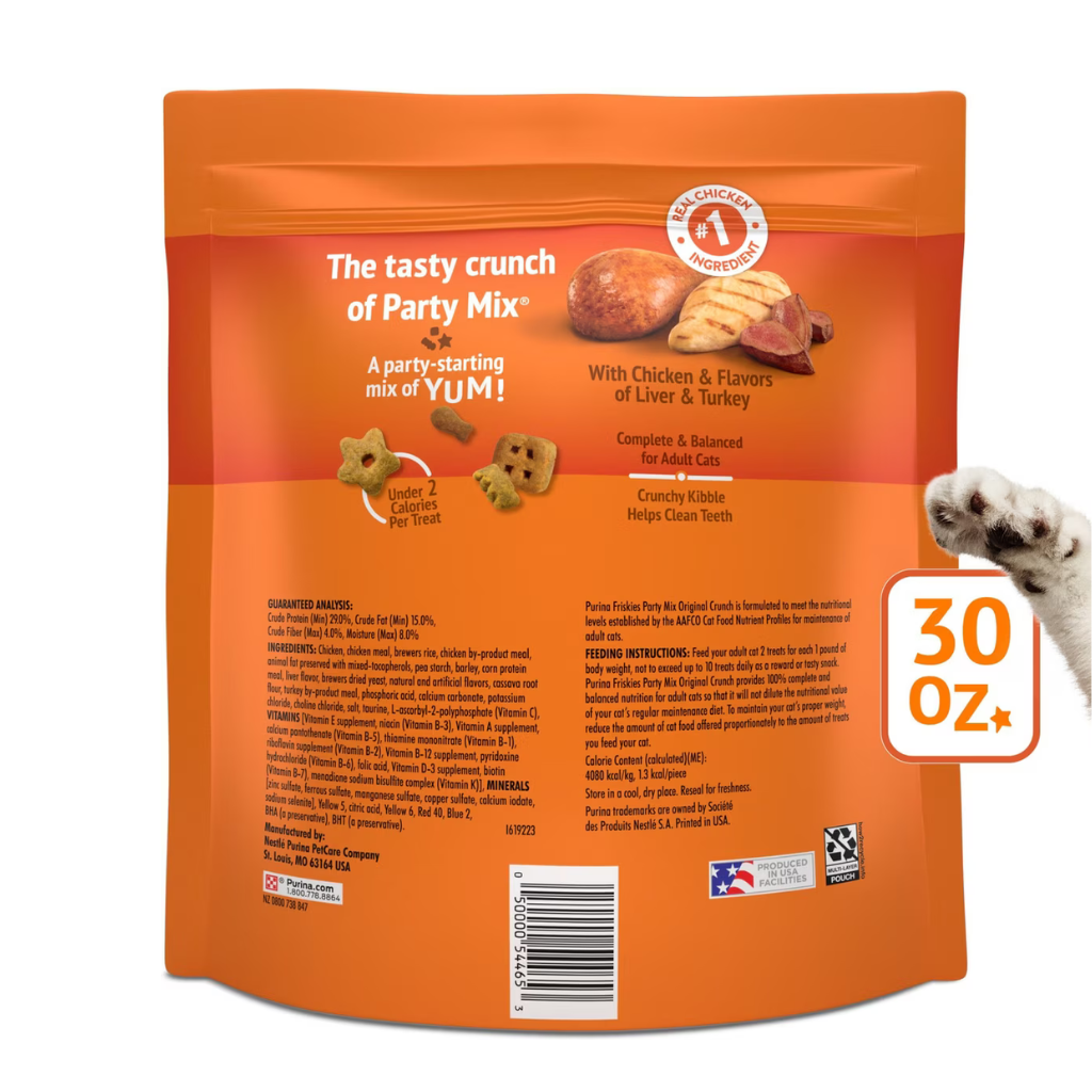 Friskies Party Mix Original Crunch Cat Treats - Cat Treats 13