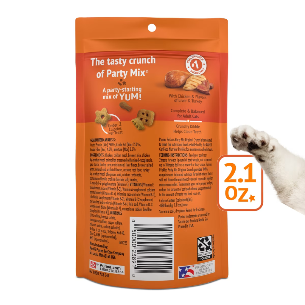 Friskies Party Mix Original Crunch Cat Treats - Cat Treats 7