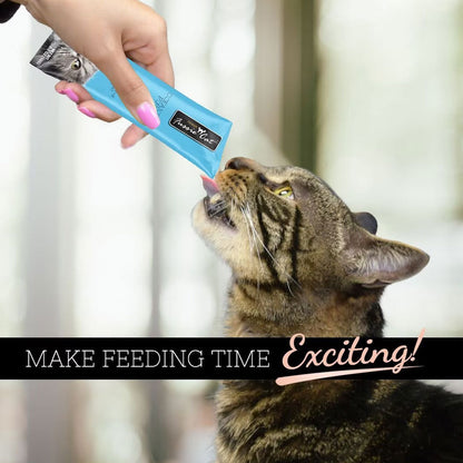 Fussie Cat Ocean Fish Puree Lickable Cat Treats