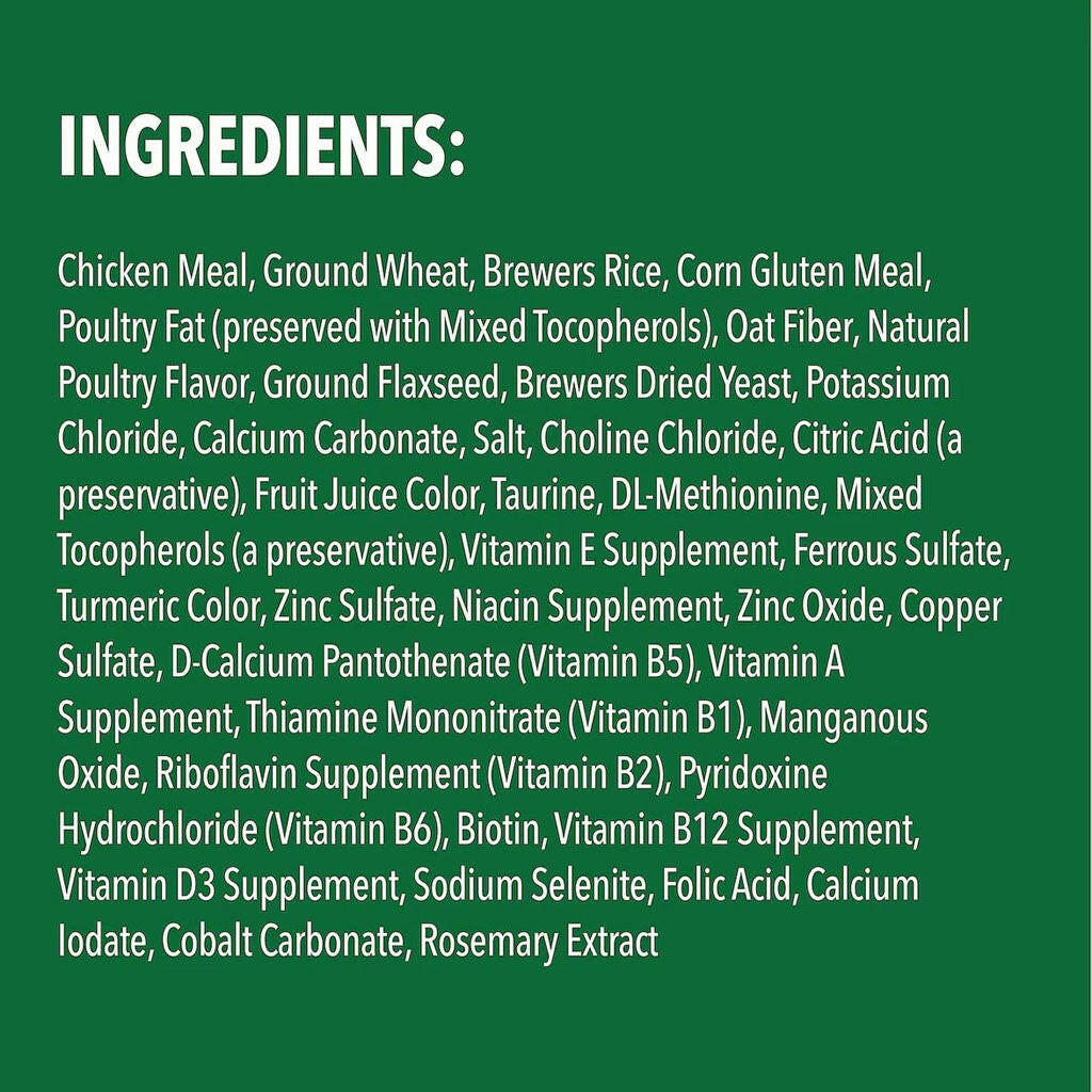 Greenies Feline Oven Roasted Chicken Flavor ingredients