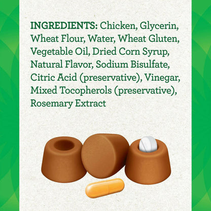 Greenies Feline Pill Pockets Chicken Flavor ingredients