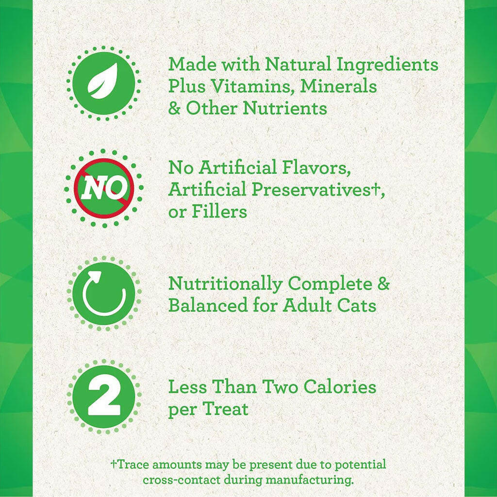 Greenies Feline SmartBites Healthy Indoor Chicken Flavor benefits