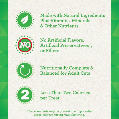 Greenies Feline SmartBites Healthy Indoor Chicken Flavor benefits