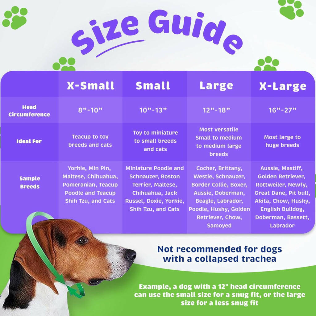 Happy Hoodie Calming Cap For Dogs BLUE -2 pack ( 1 large 1 small)