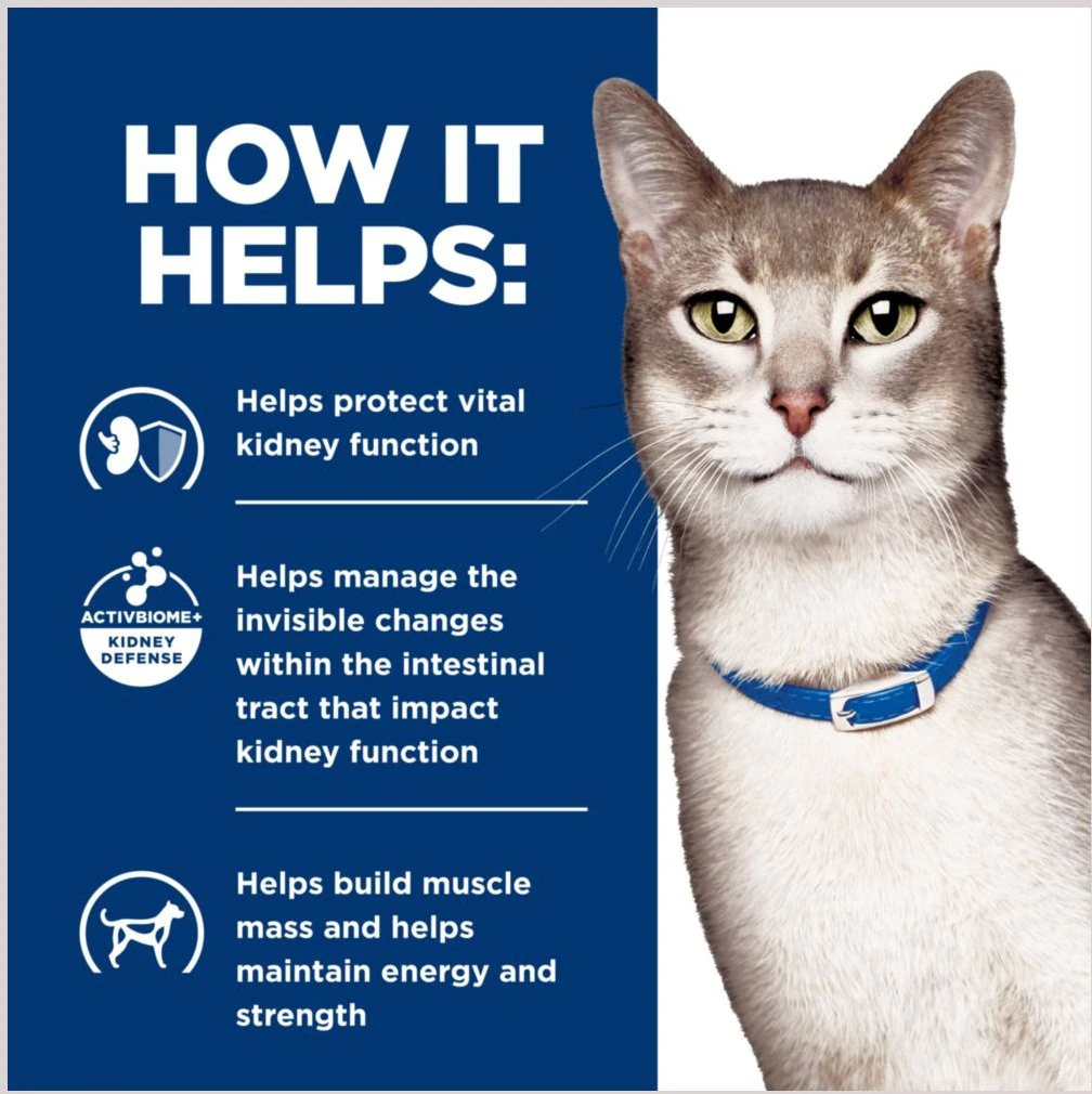 Hill's Prescription Diet k/d Kidney Care with Tuna Canned Cat Food, 5.5 oz, 24-pack wet food