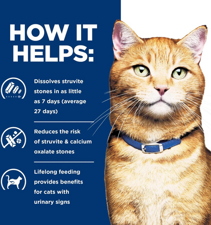 Hill’s Prescription Diet Metabolic + Urinary c/d Multicare Vegetable Tuna & Chicken Stew Wet Cat Food (2.8oz x 24