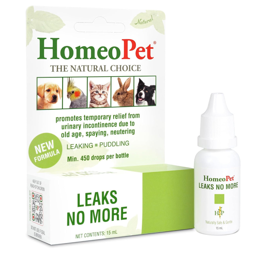 HomeoPet Leaks No More For Pets (15 ml)