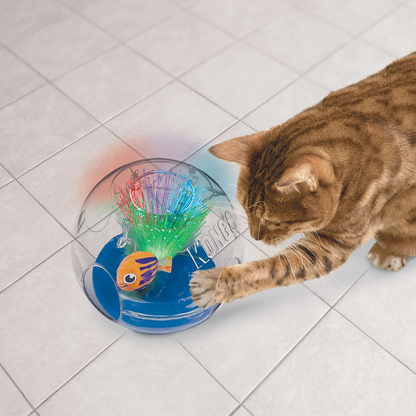 KONG Bat-A-Bout Glow Aquarium Cat Toy - Cat Toys 4