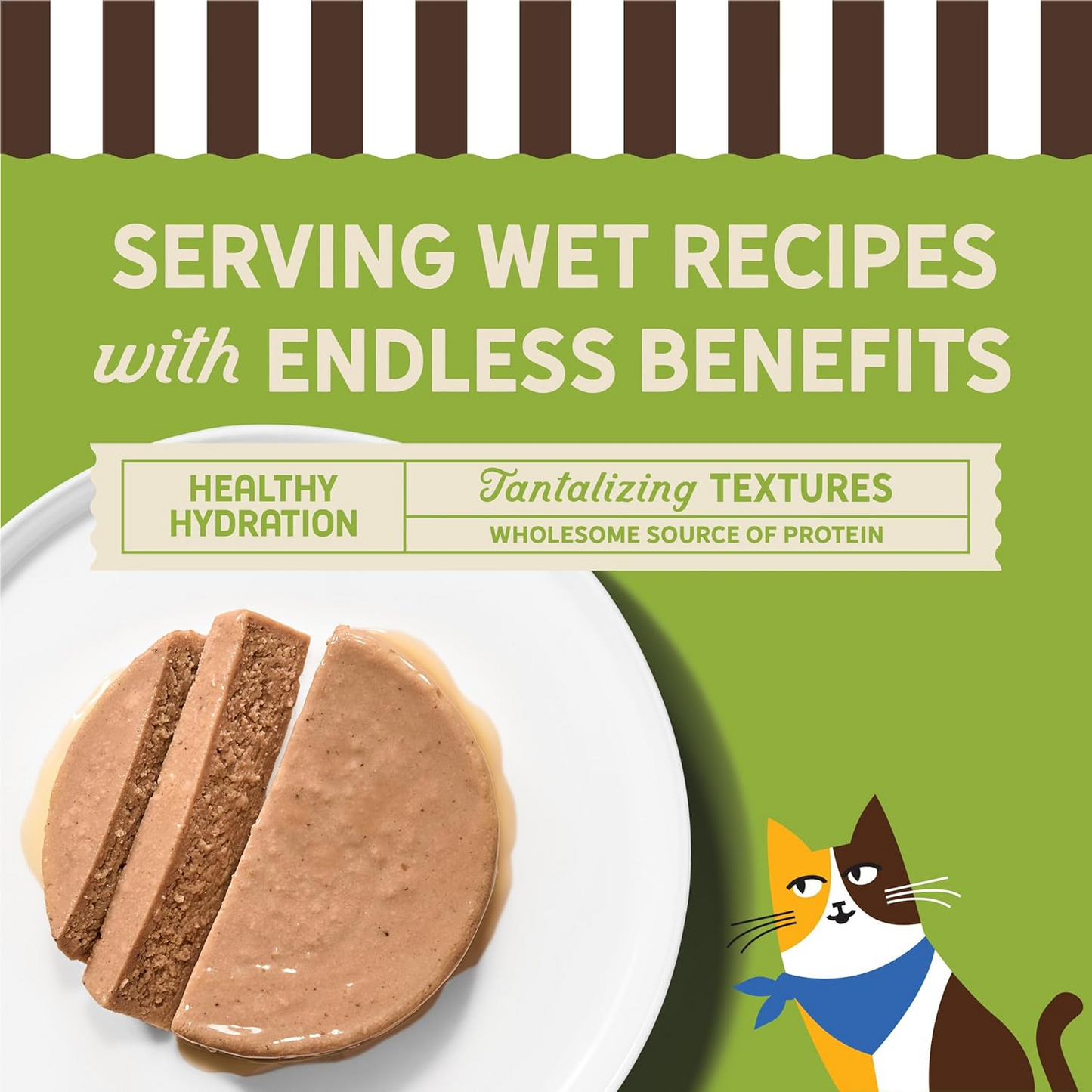 Merrick Purrfect Bistro Grain Free Premium Soft Canned Pate Adult Wet Cat Food High Protein Turkey Recipe - 3-oz, case