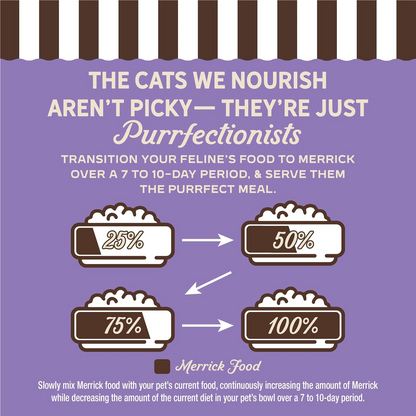 Merrick Purrfect Bistro Grain Free Rabbit Pate Canned Cat Food - 5.5-oz, case of 24 - Wet Cat Food 8