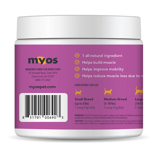 MYOS Feline Muscle Health Formula, 180g (180 scoops)