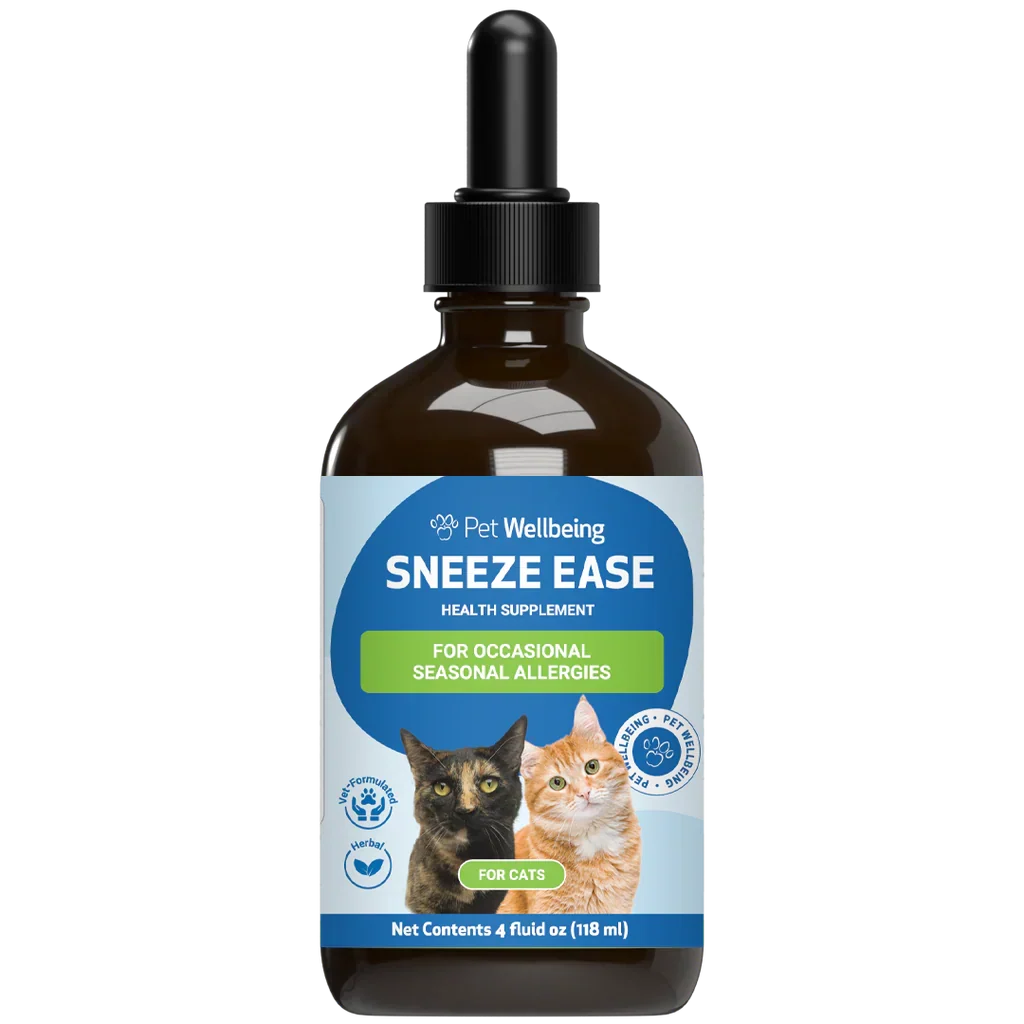 Nettle-Eyebright Gold - Seasonal Allergy Defense for Cats - 4 oz - Cat Supplements & Vitamins 1