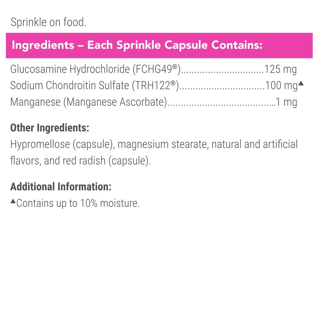 Nutramax Cosequin Joint Health Supplement for Cats - With Glucosamine and Chondroitin 80 Capsules - Cat Supplements &