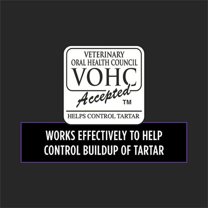 VOHC accepted Treats - Work effectively to help control buildup of tartar