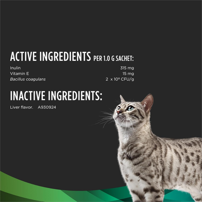 Purina Pro Plan Veterinary Supplements Multi Care Immune & Gut Supplement for Cats (30 sachets) - Cat Vitamins &