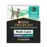 Purina Pro Plan Veterinary Supplements Multi Care Immune & Gut Supplement for Cats (30 sachets) - Cat Vitamins &