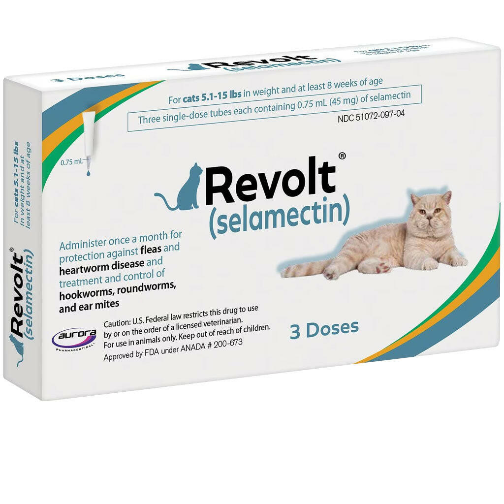 Revolt Topical Solution for Cats 5.1-15 lbs